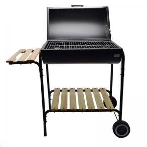 Ζεστό πώλησης υπαίθρια καρότσα κάρβουνο μπάρμπεκιου grill bar grill με πλευρικό τραπέζι